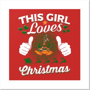 This Girt Loves Christmas Posters and Art